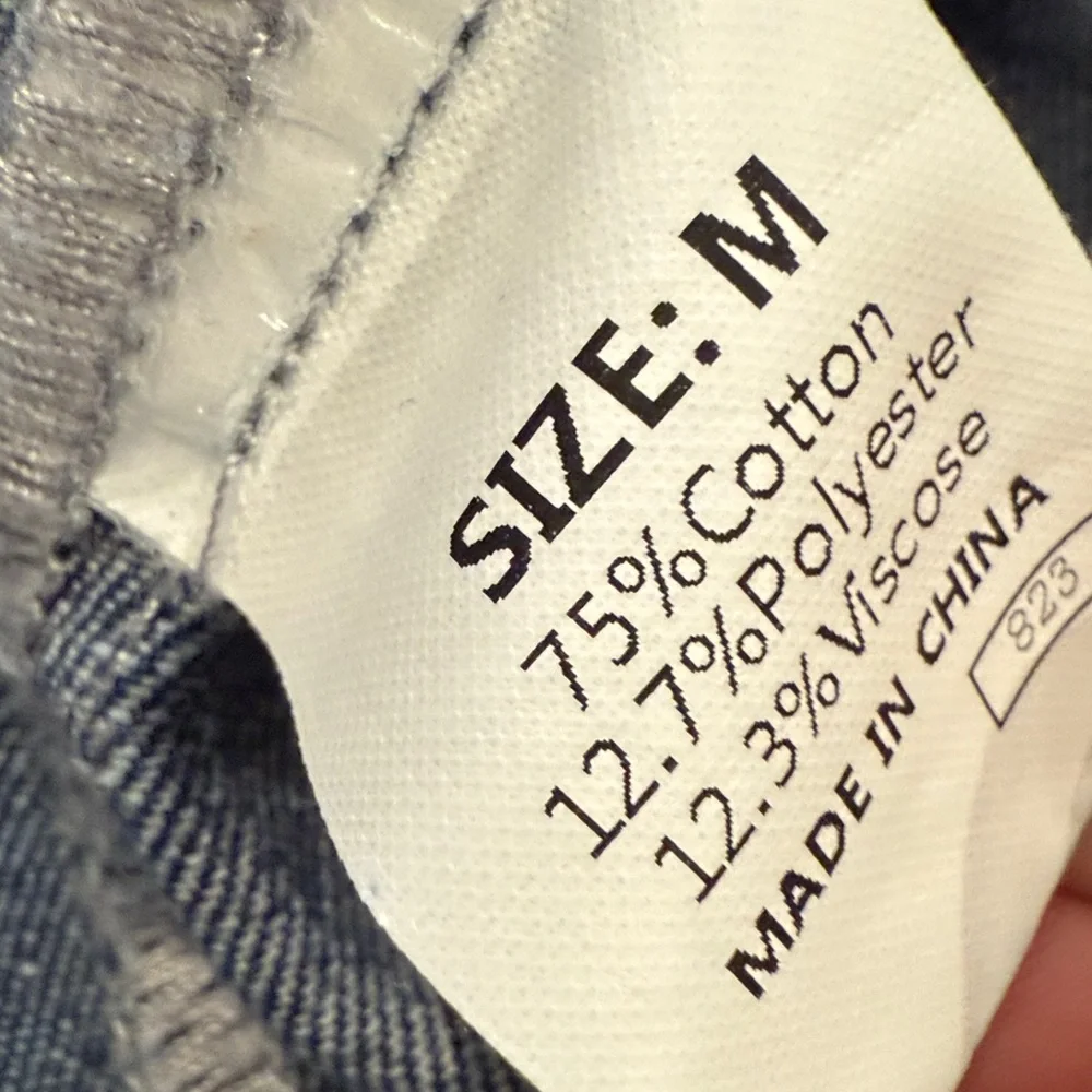 Branded Royalty Denim Jacket with Gray Hoodie. Size M - Picture 3 of 7